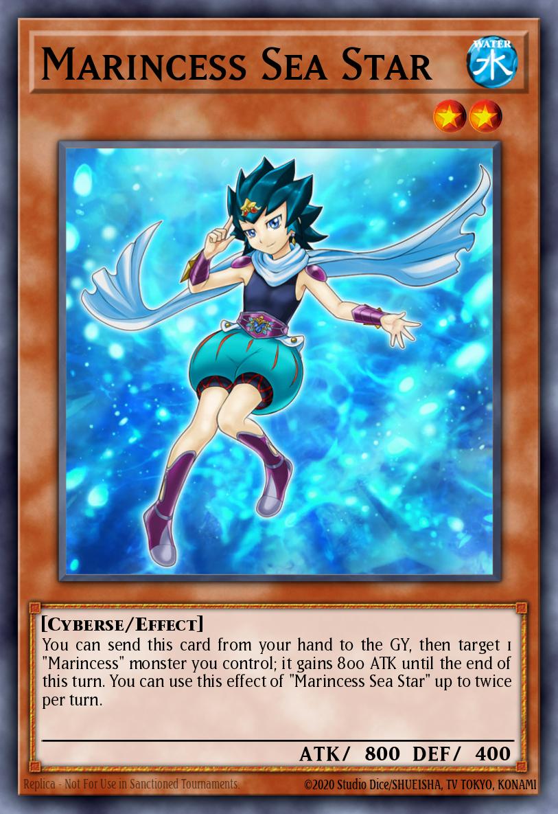 Marincess Sea Star Yu-Gi-Oh card