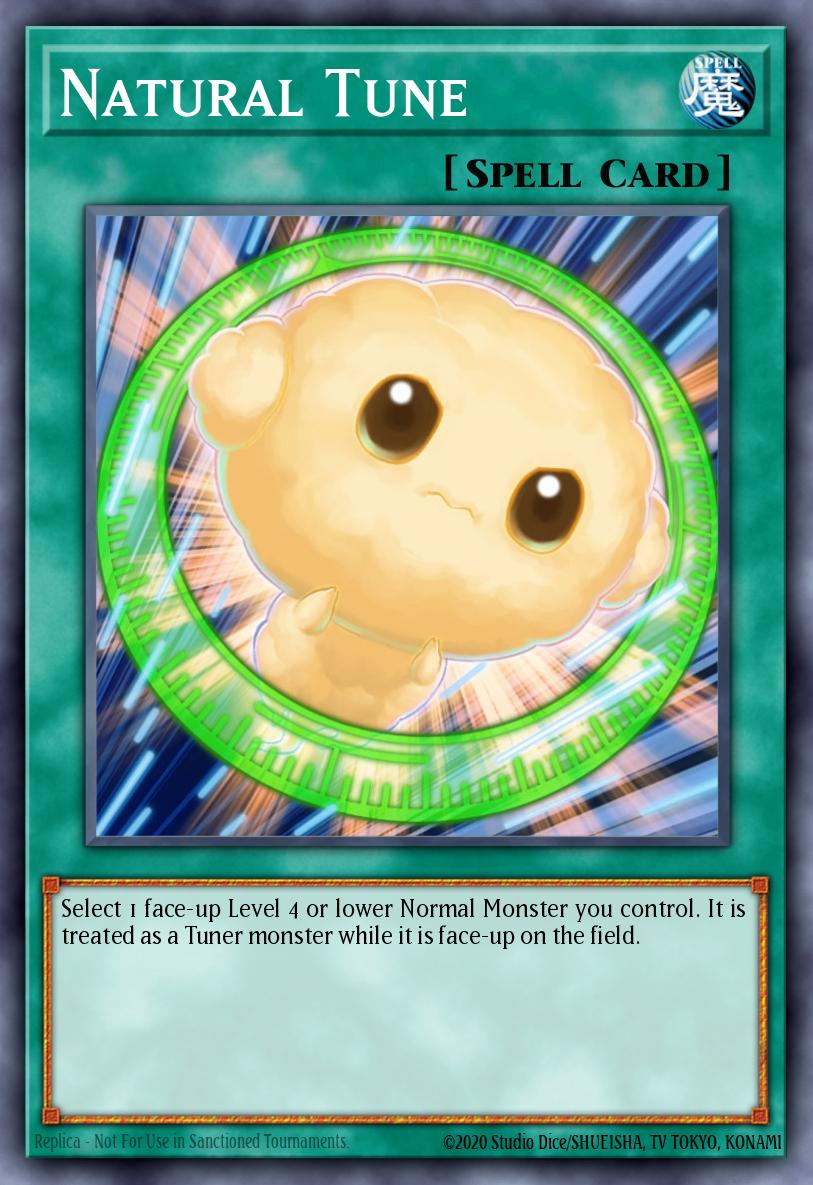 Natural Tune Yu-Gi-Oh card