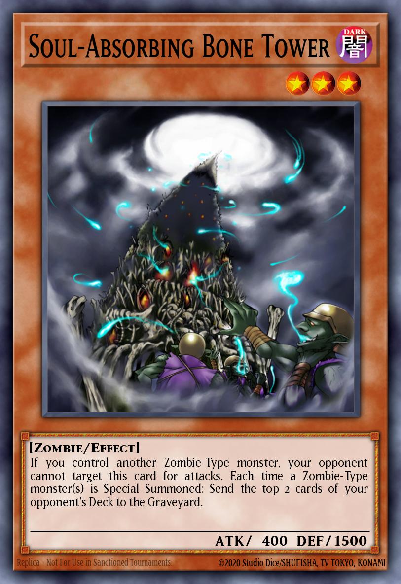 Soul-Absorbing Bone Tower Yu-Gi-Oh card