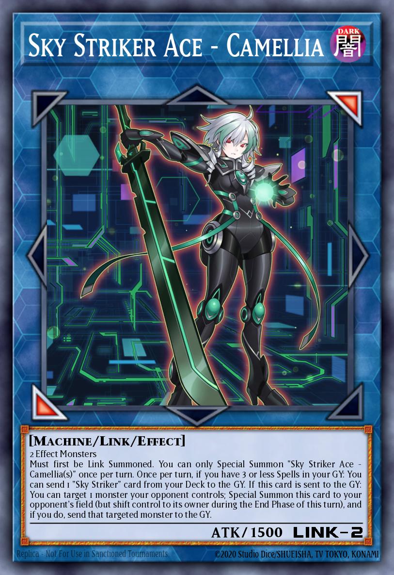 Sky Striker Ace - Camellia Yu-Gi-Oh card
