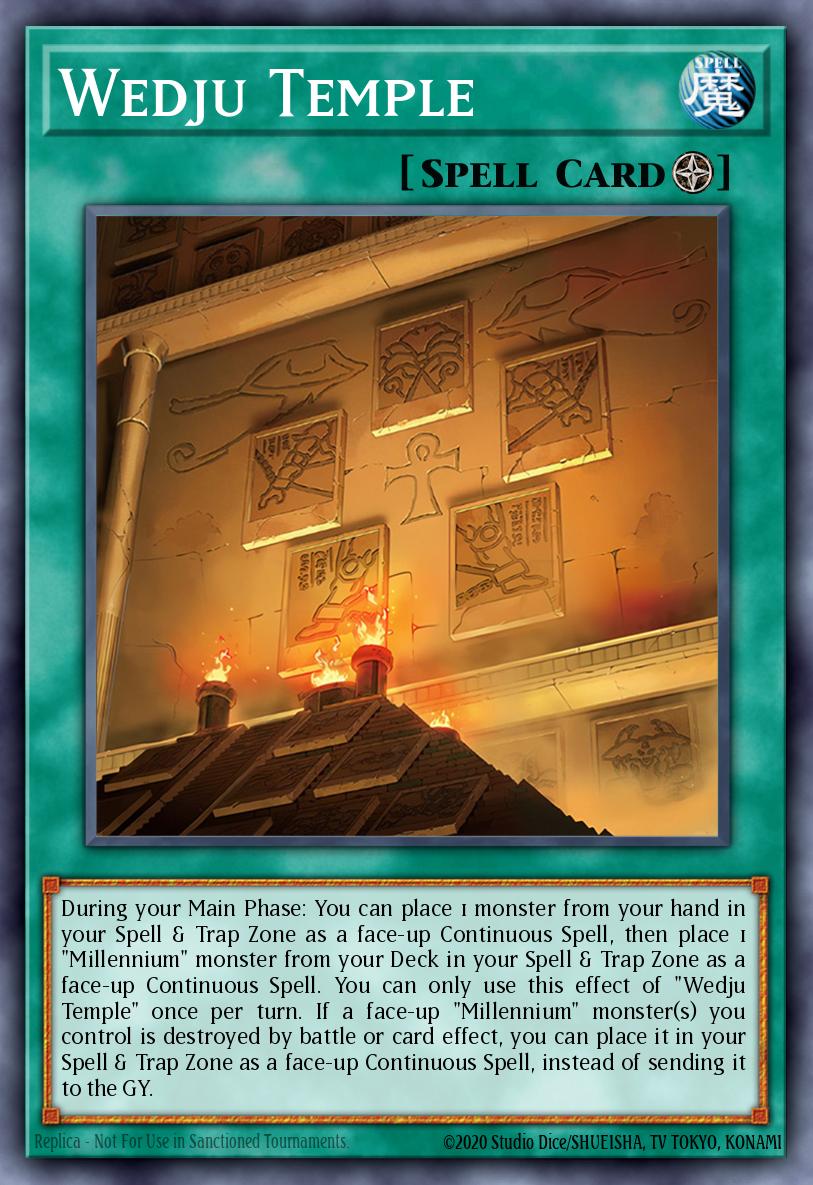 Wedju Temple Yu-Gi-Oh card
