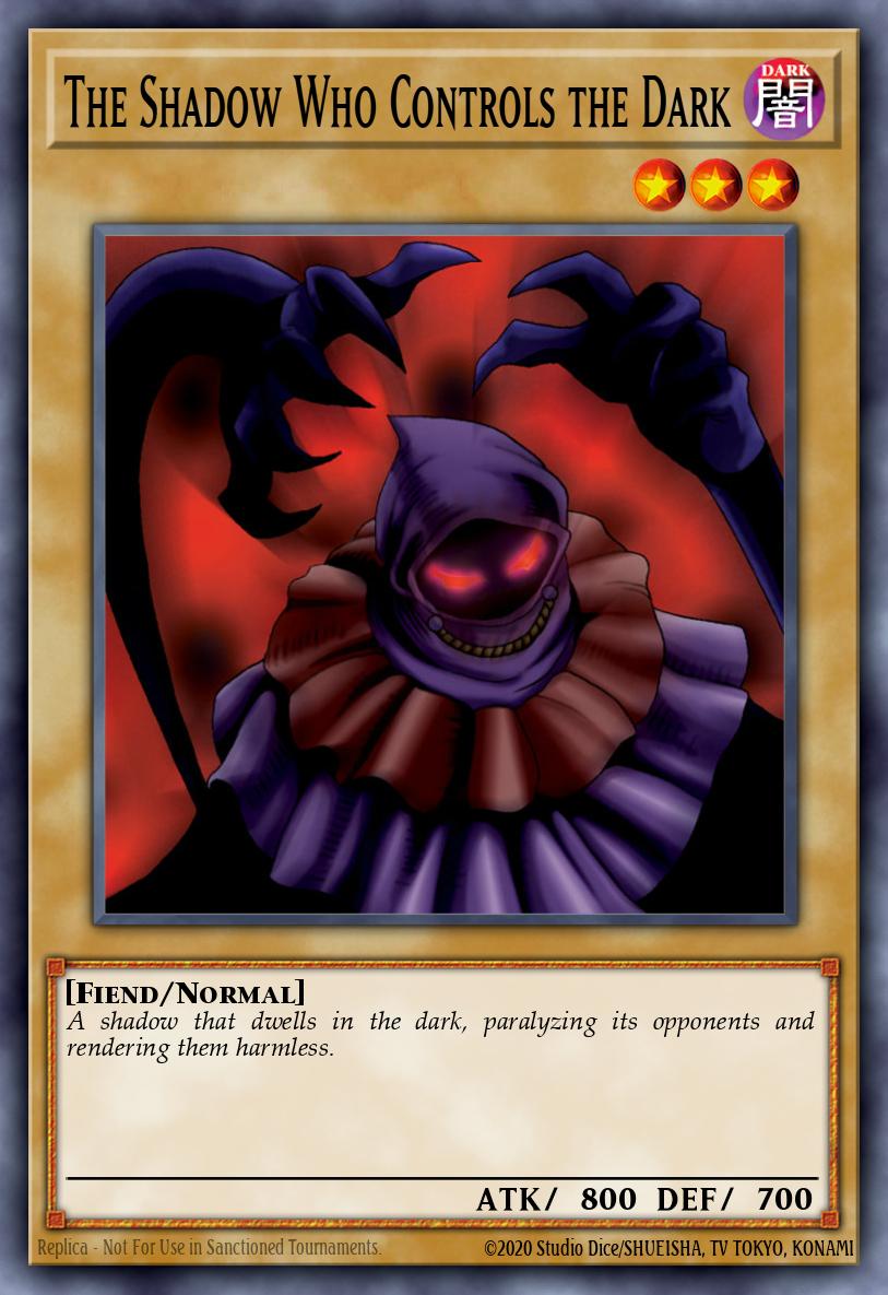 The Shadow Who Controls the Dark Yu-Gi-Oh card