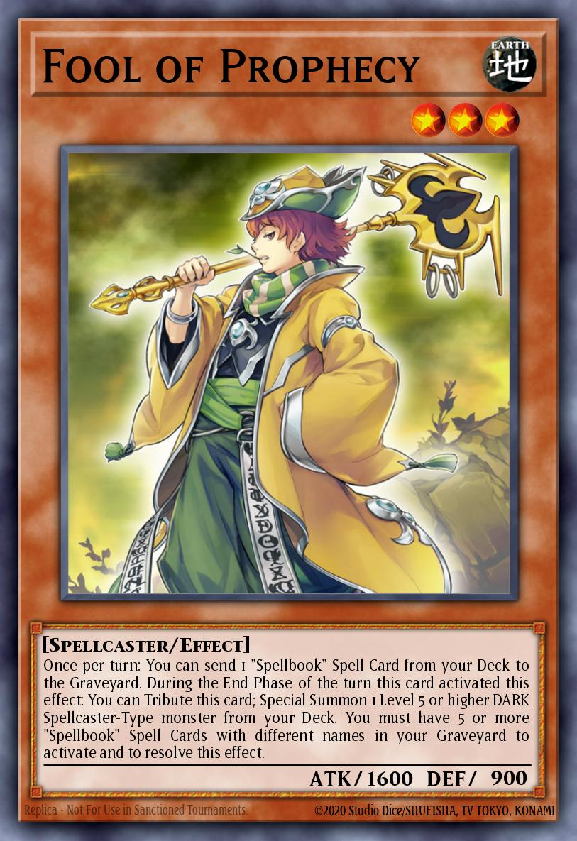 Fool of Prophecy Yu-Gi-Oh card