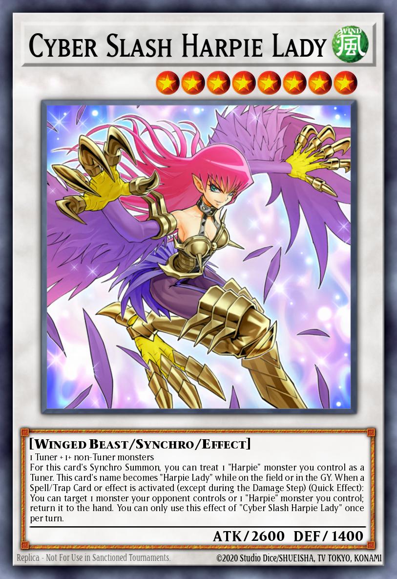 Cyber Slash Harpie Lady Yu-Gi-Oh card
