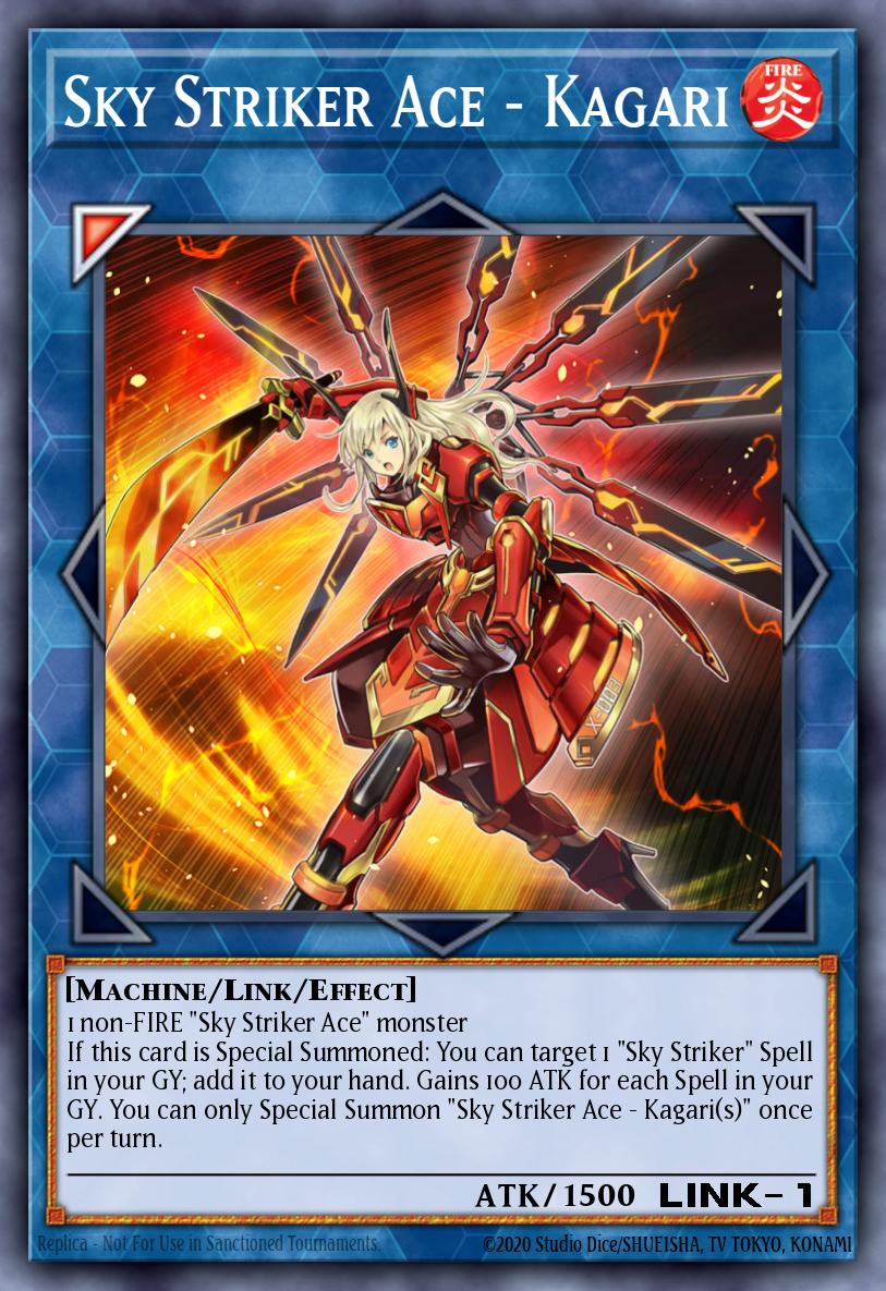 Sky Striker Ace - Kagari Yu-Gi-Oh card