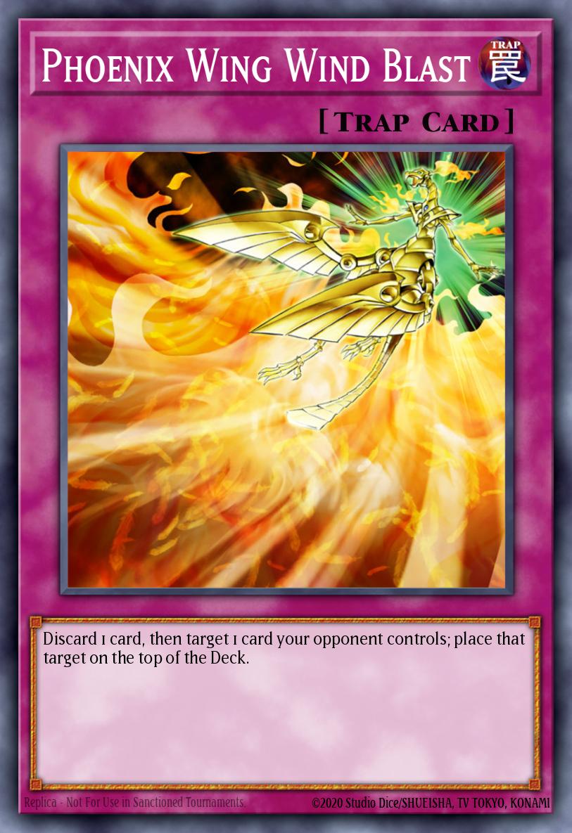Phoenix Wing Wind Blast Yu-Gi-Oh card