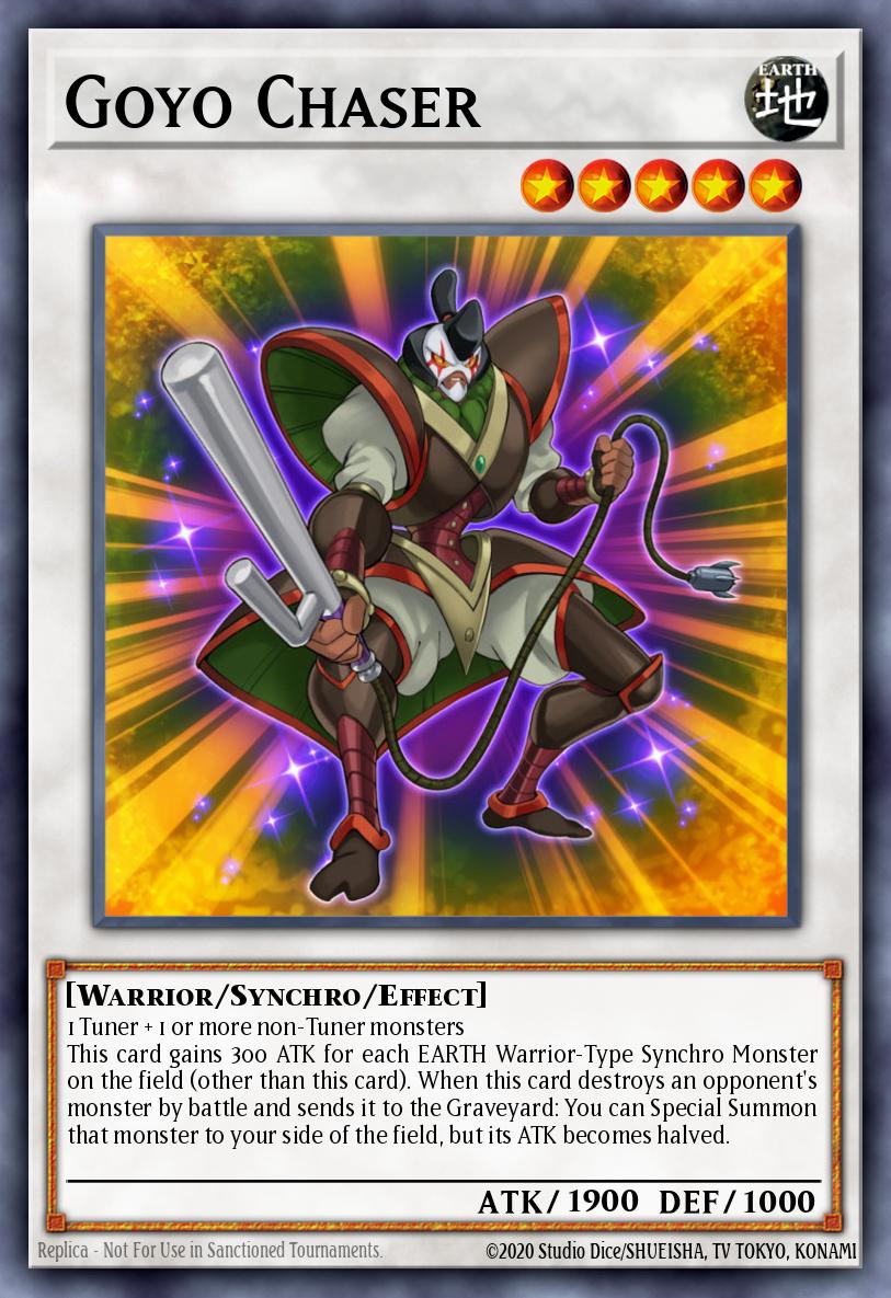 Goyo Chaser Yu-Gi-Oh card