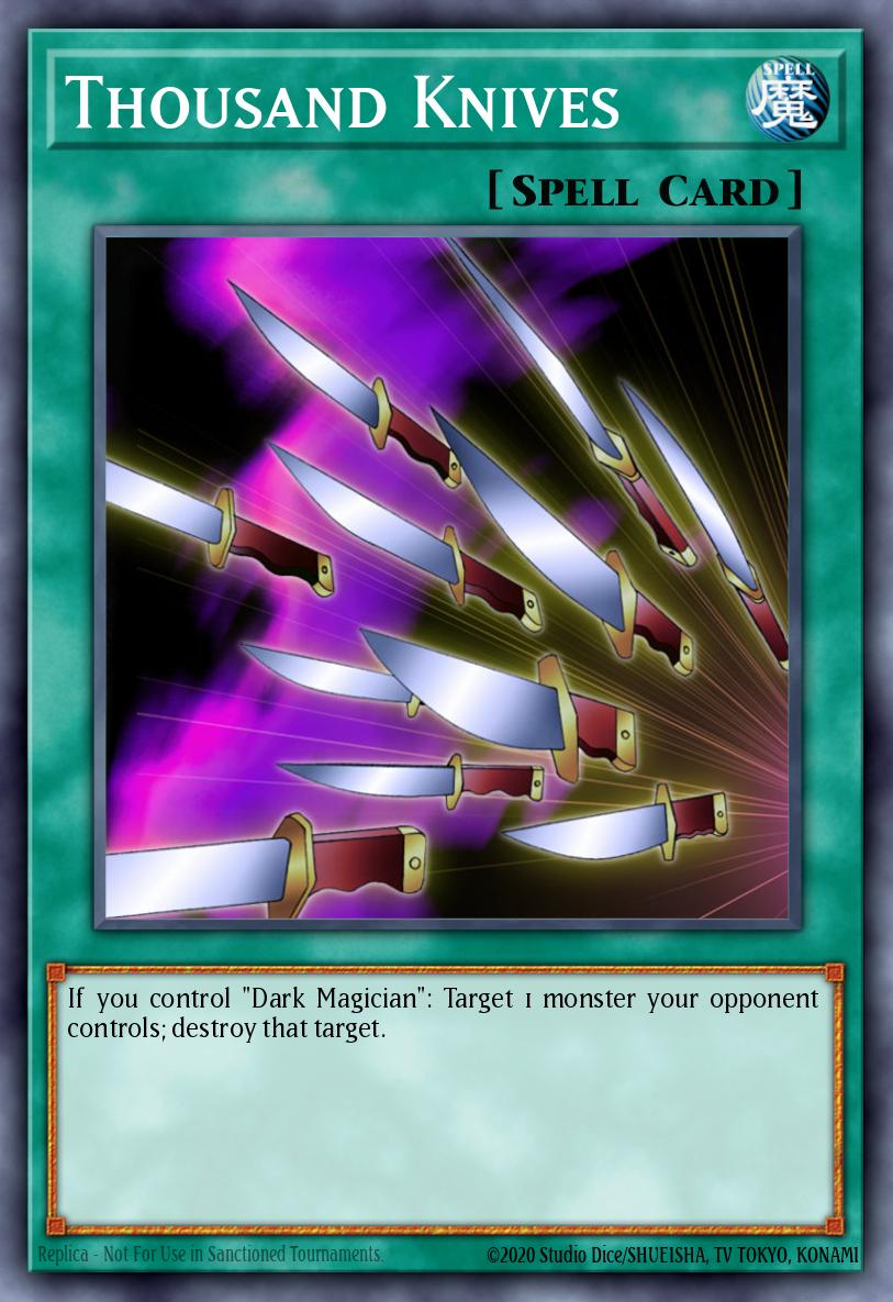 Thousand Knives Yu-Gi-Oh card