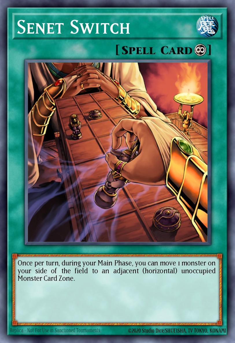 Senet Switch Yu-Gi-Oh card
