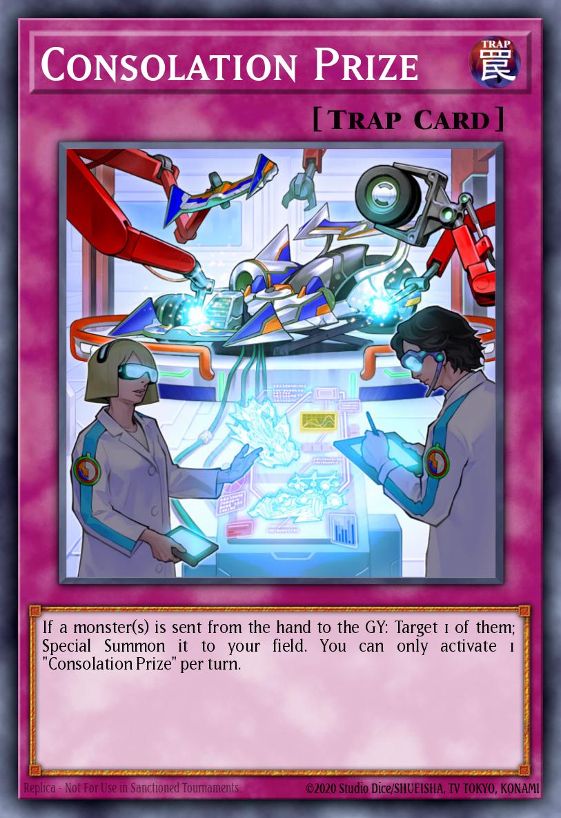 Consolation Prize Yu-Gi-Oh card