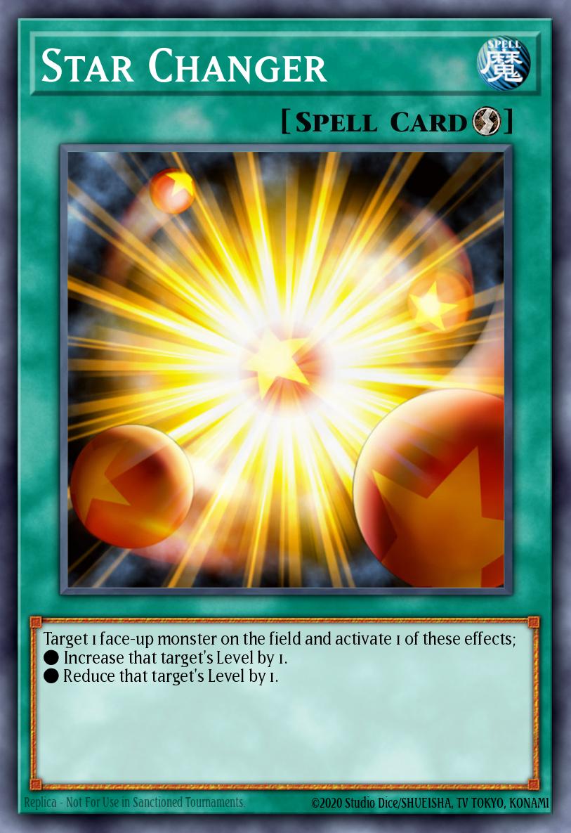 Star Changer Yu-Gi-Oh card