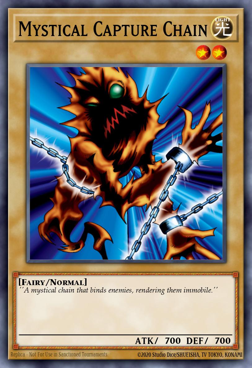 Mystical Capture Chain Yu-Gi-Oh card