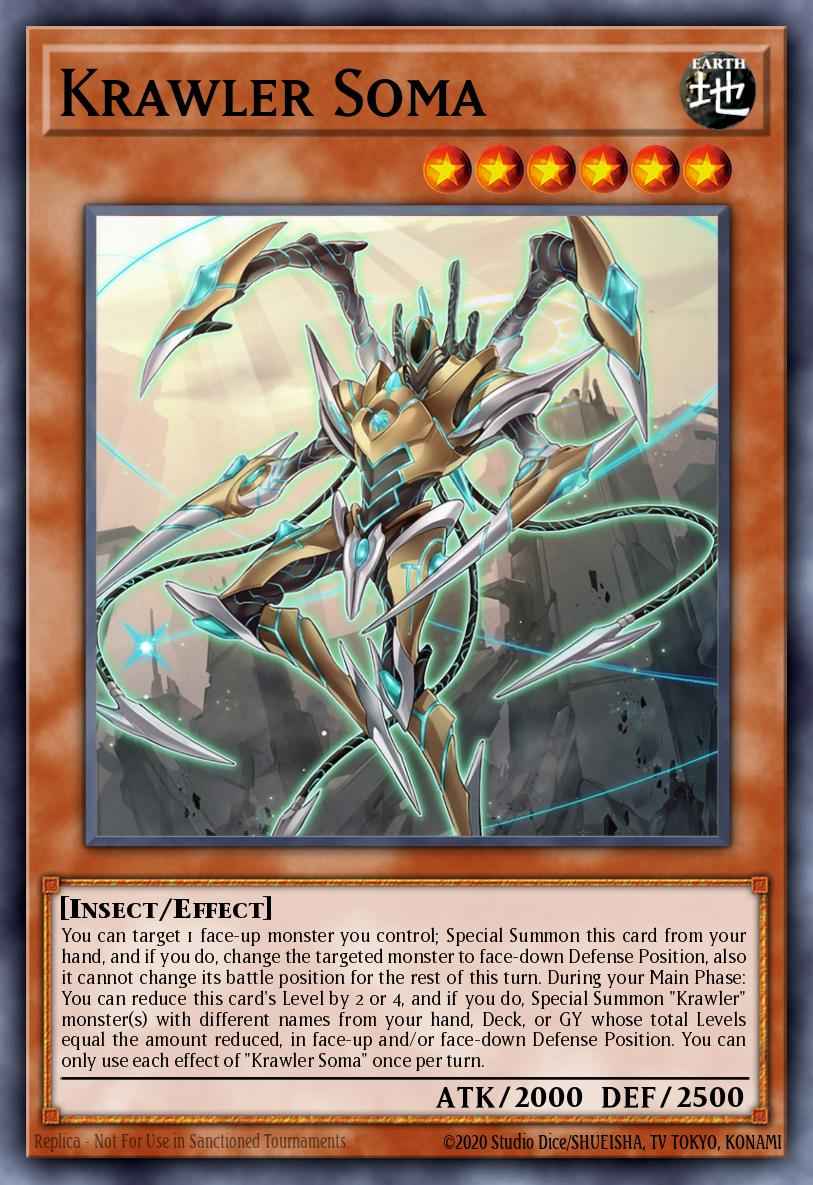 Krawler Soma Yu-Gi-Oh card
