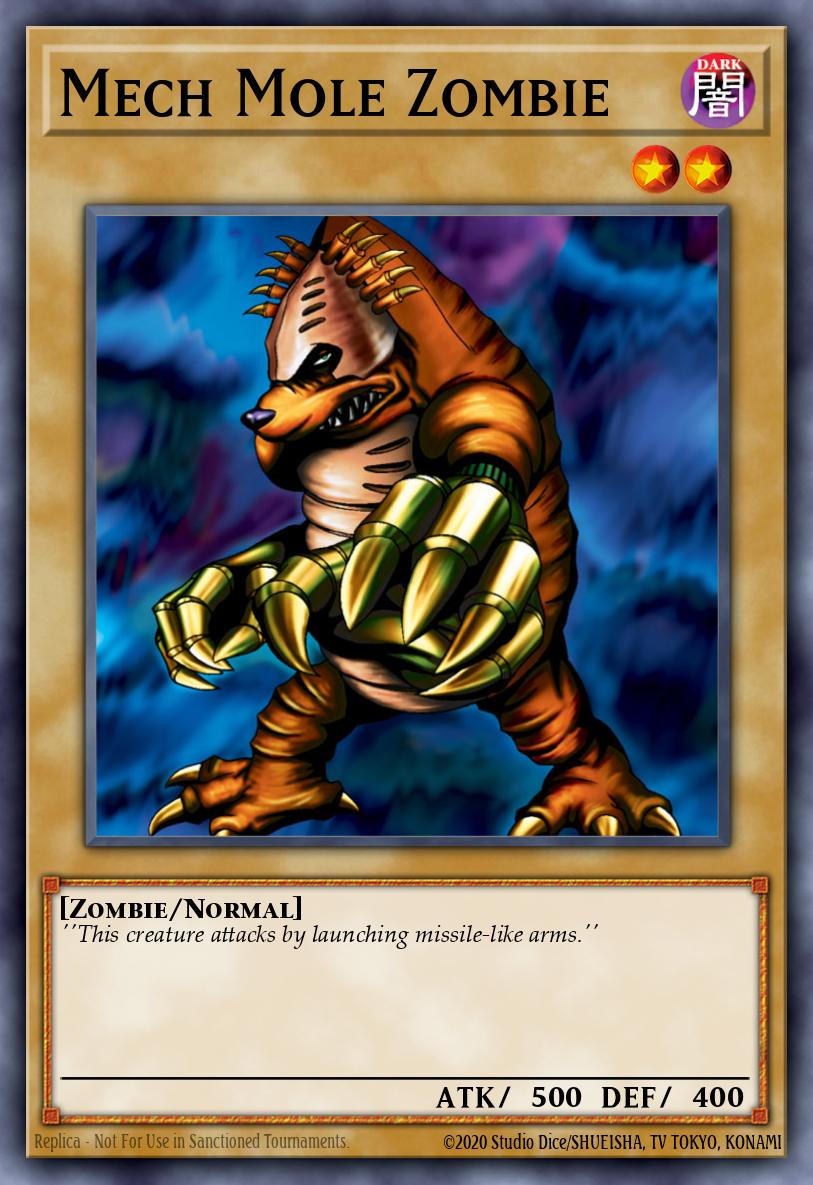 Mech Mole Zombie Yu-Gi-Oh card