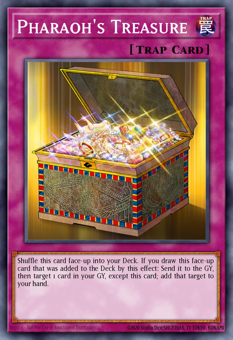 Pharaoh's Treasure Yu-Gi-Oh card