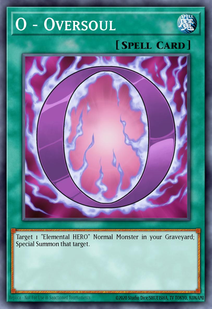 O - Oversoul Yu-Gi-Oh card