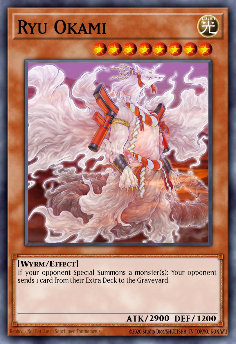 Ryu Okami Yu-Gi-Oh card