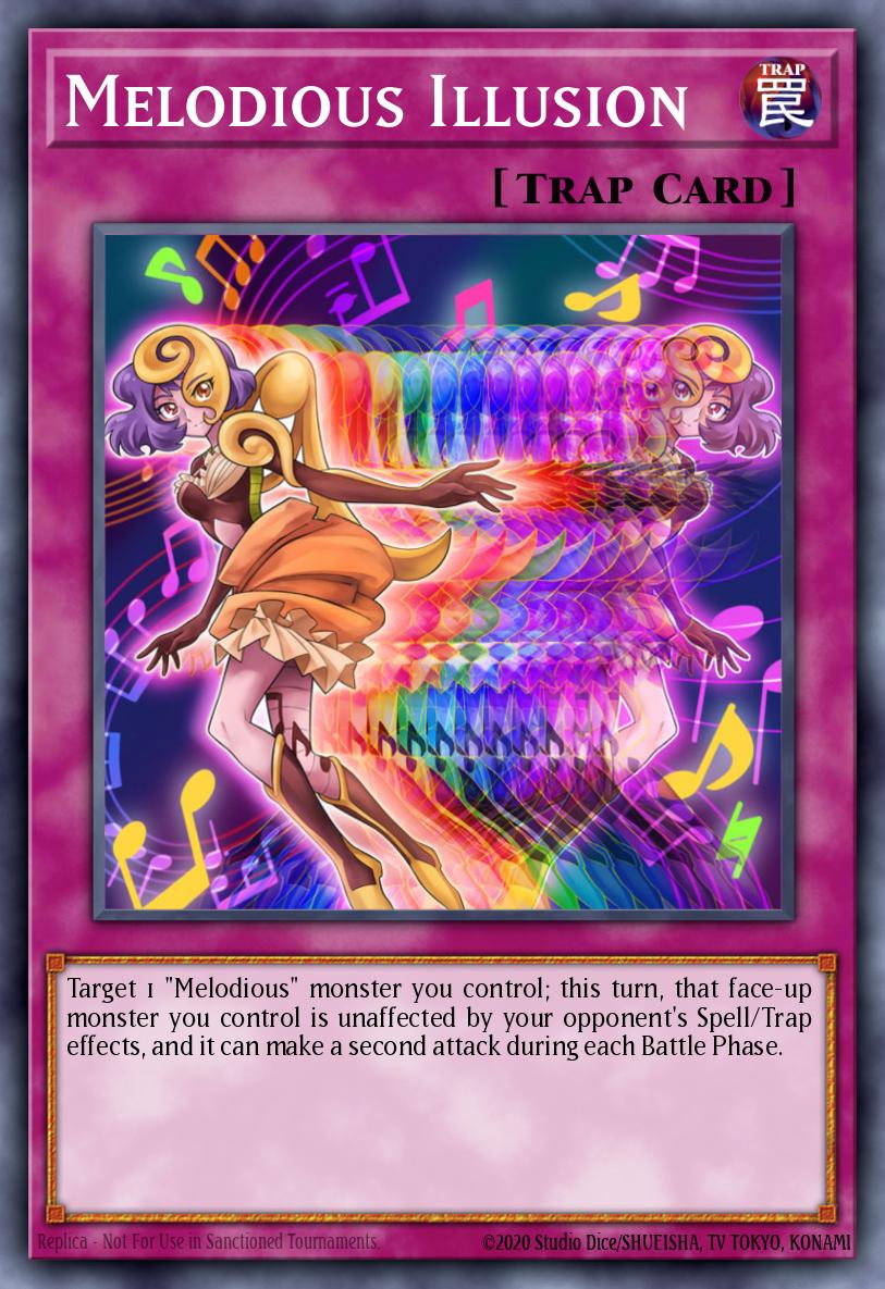 Melodious Illusion Yu-Gi-Oh card
