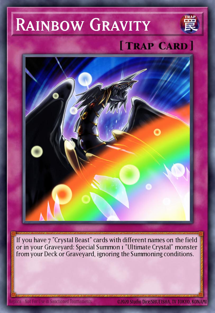 Rainbow Gravity Yu-Gi-Oh card