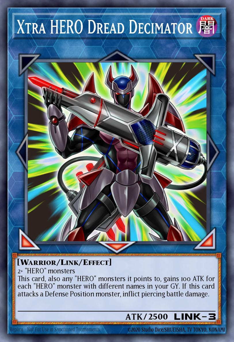 Xtra HERO Dread Decimator Yu-Gi-Oh card