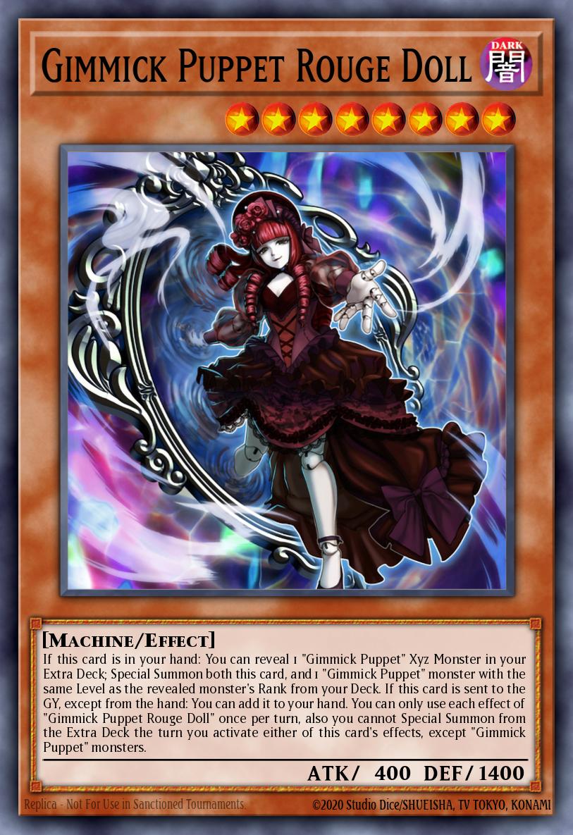 Gimmick Puppet Rouge Doll Yu-Gi-Oh card