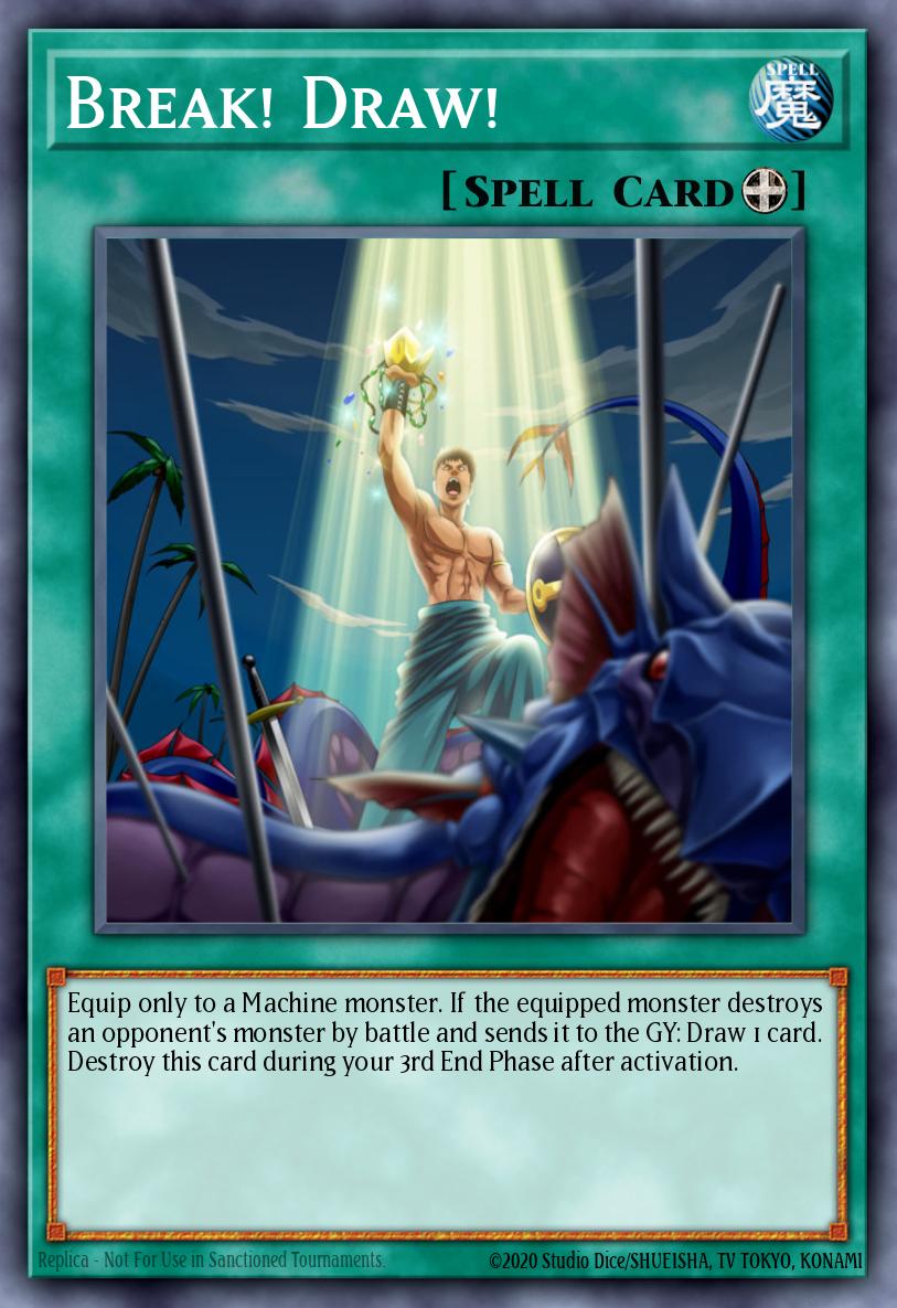 Break! Draw! Yu-Gi-Oh card