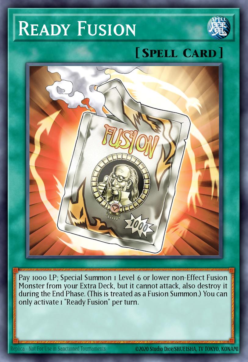 Ready Fusion Yu-Gi-Oh card