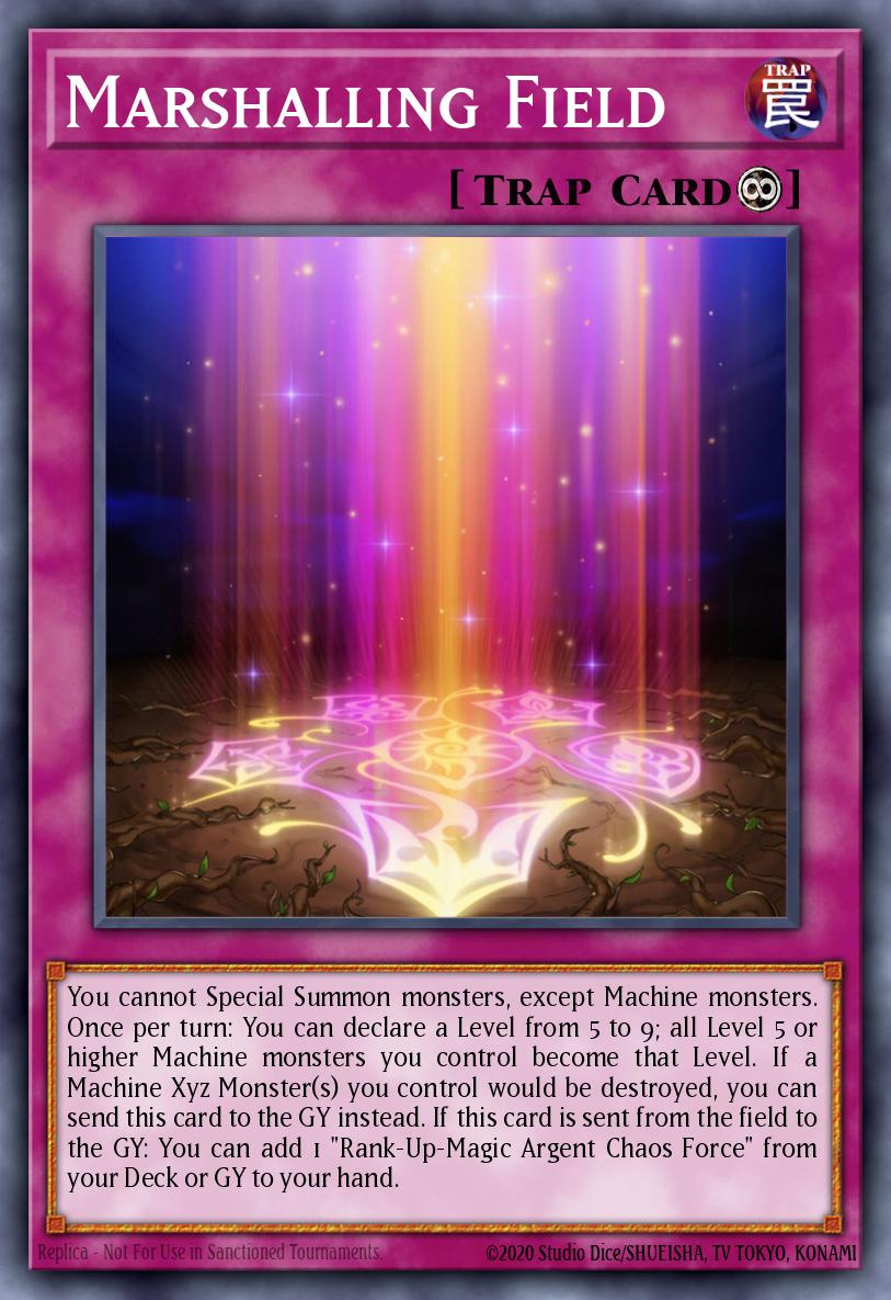 Marshalling Field Yu-Gi-Oh card