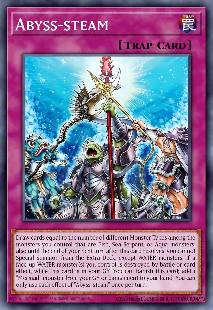 Abyss-steam Yu-Gi-Oh card