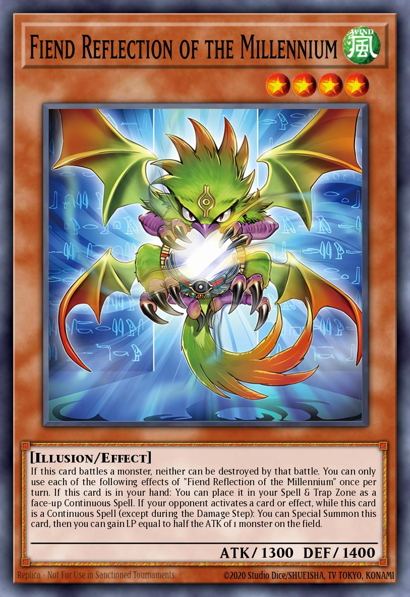 Fiend Reflection of the Millennium Yu-Gi-Oh card