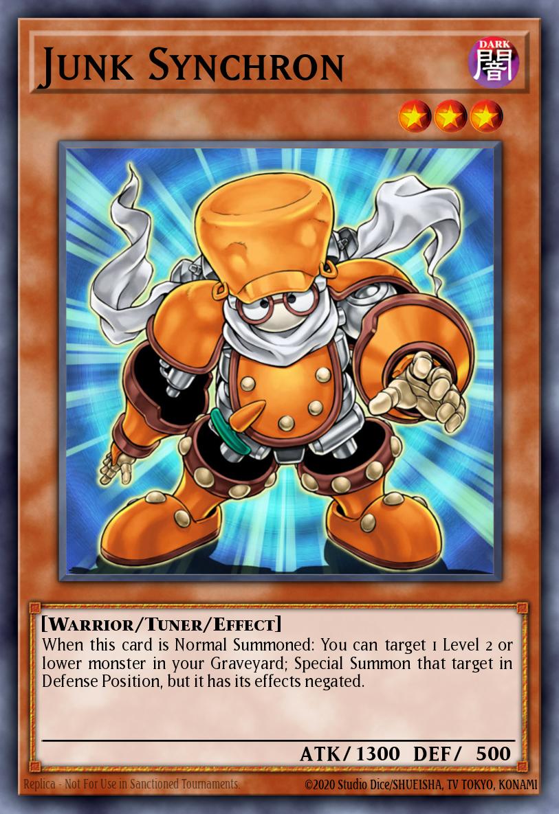 Junk Synchron Yu-Gi-Oh card
