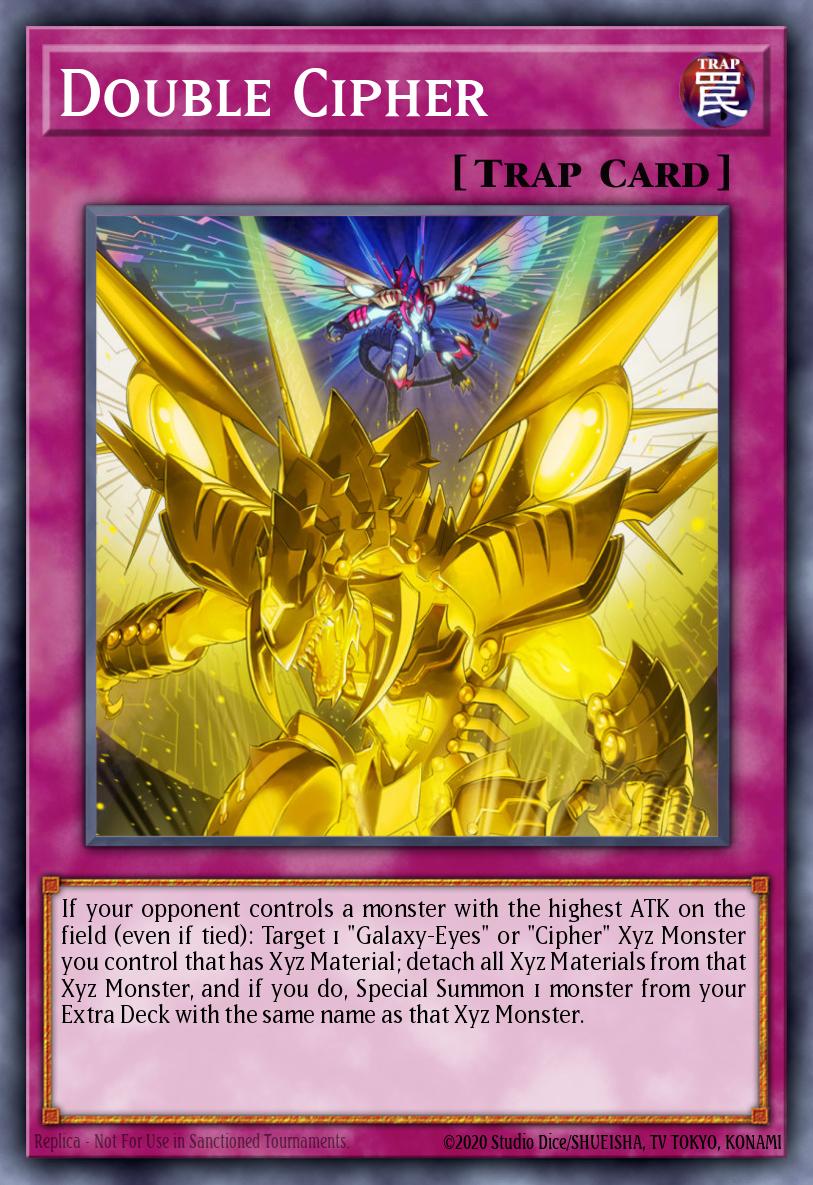 Double Cipher Yu-Gi-Oh card