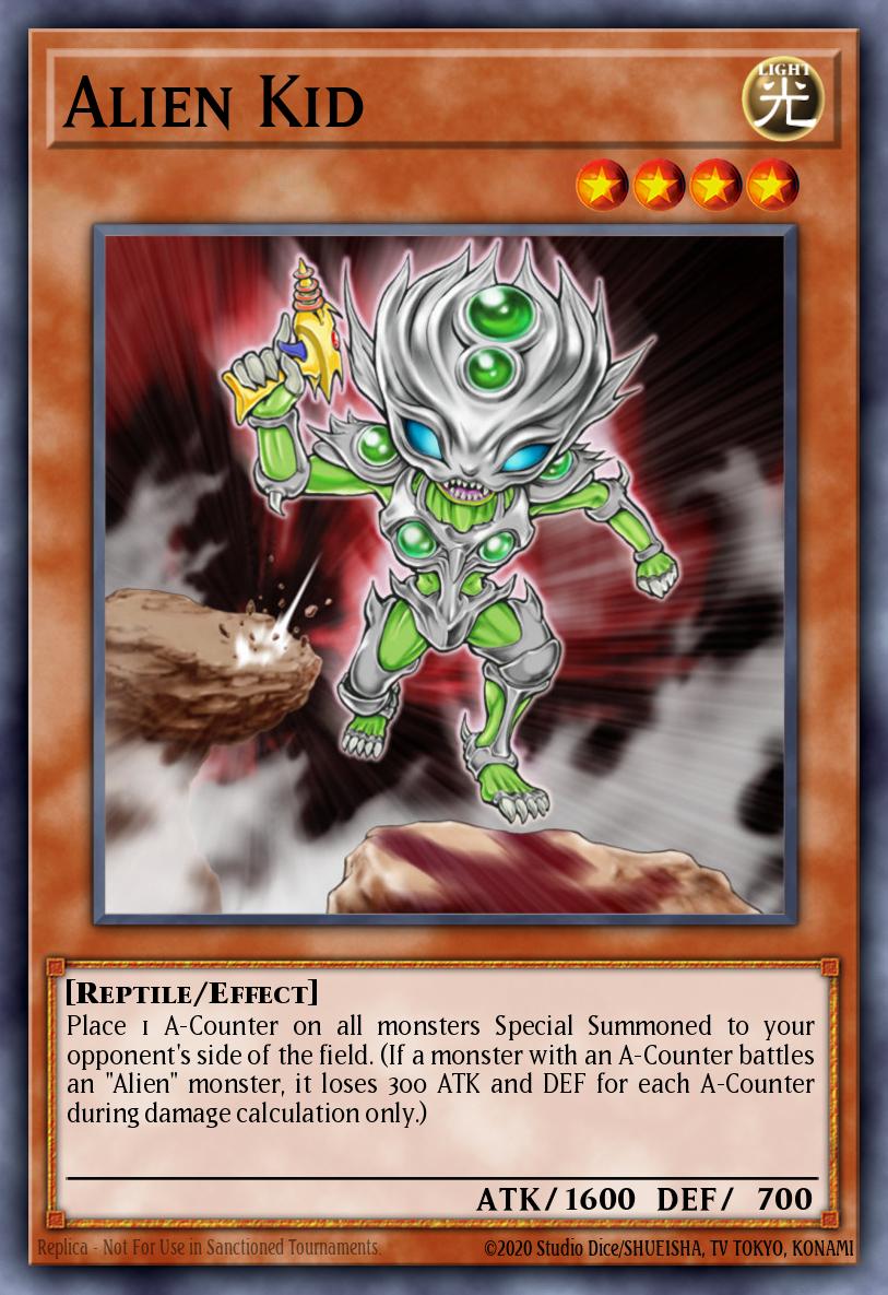 Alien Kid Yu-Gi-Oh card