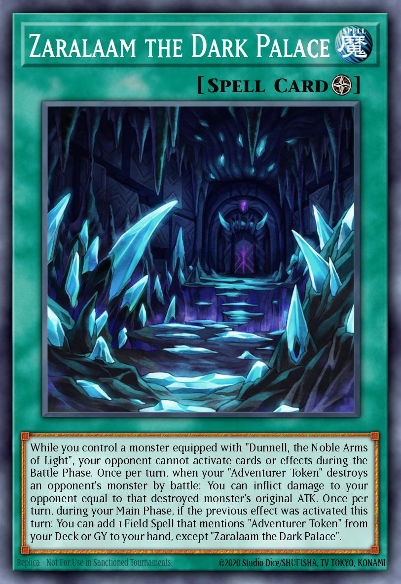 Zaralaam the Dark Palace Yu-Gi-Oh card