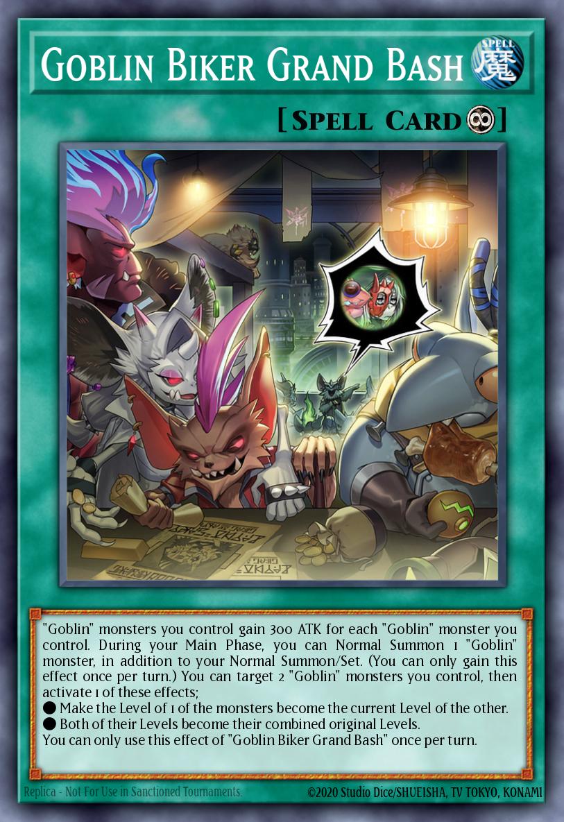 Goblin Biker Grand Bash Yu-Gi-Oh card