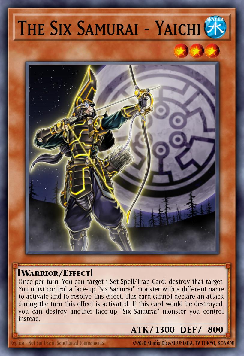 The Six Samurai - Yaichi Yu-Gi-Oh card