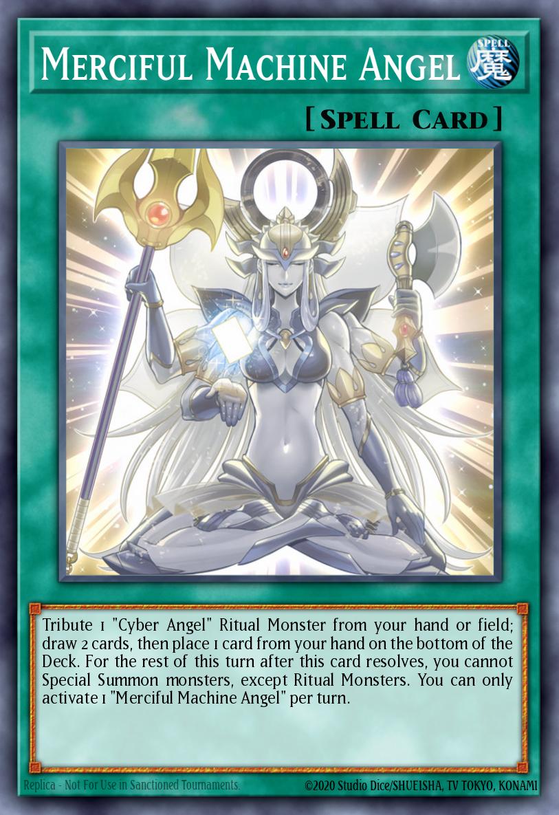 Merciful Machine Angel Yu-Gi-Oh card