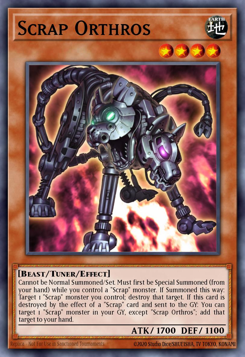 Scrap Orthros Yu-Gi-Oh card
