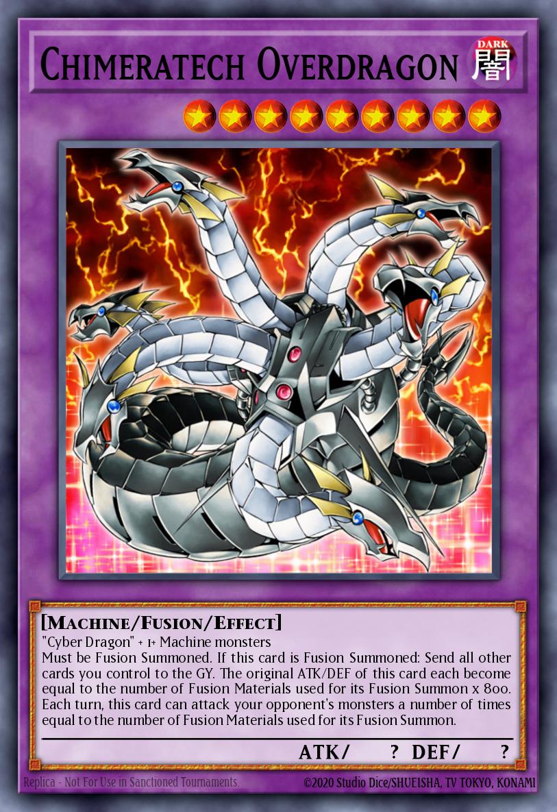 Chimeratech Overdragon Yu-Gi-Oh card
