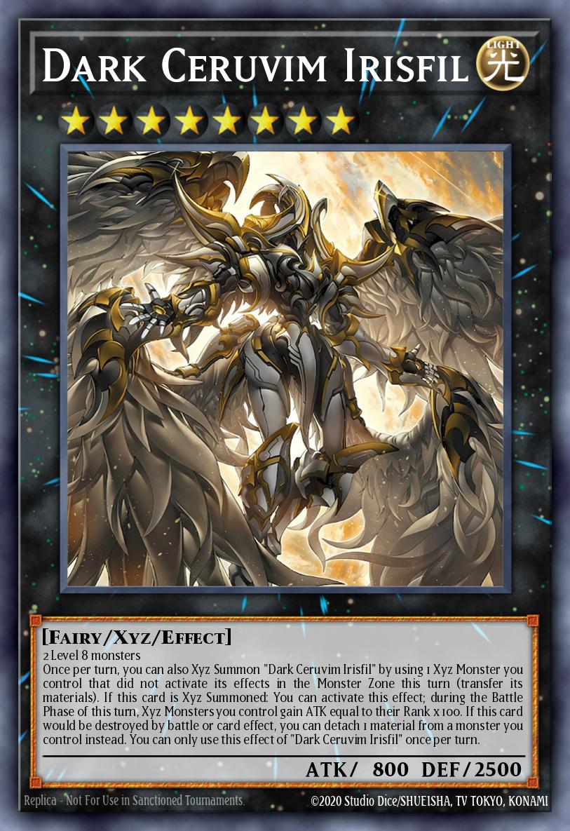 Dark Ceruvim Irisfil Yu-Gi-Oh card