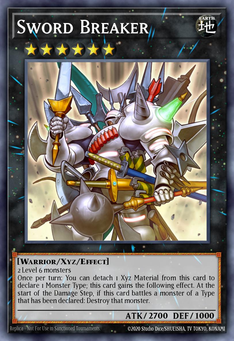 Sword Breaker Yu-Gi-Oh card