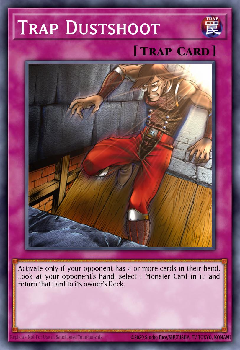 Trap Dustshoot Yu-Gi-Oh card
