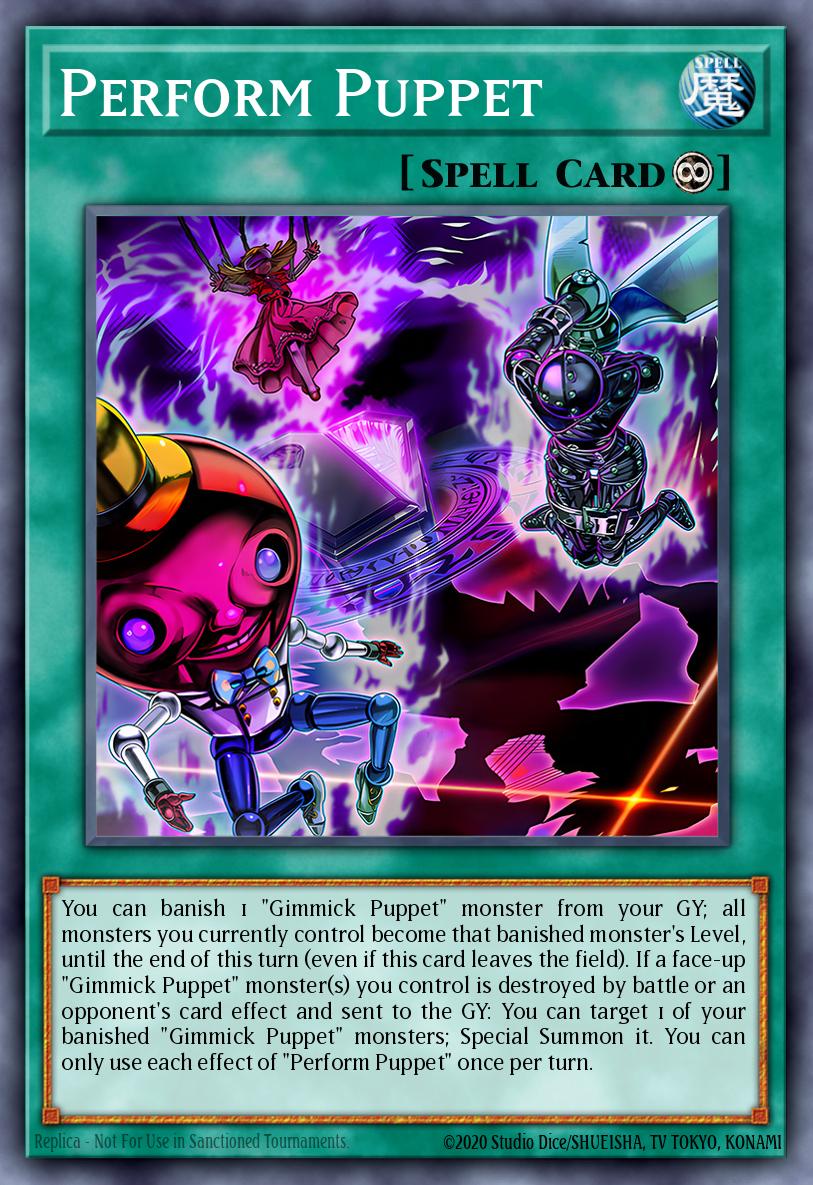 Perform Puppet Yu-Gi-Oh card