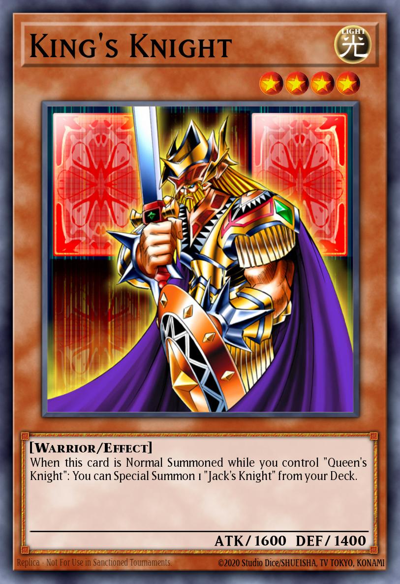 King's Knight Yu-Gi-Oh card