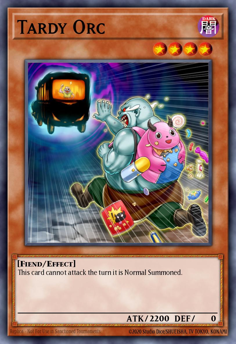 Tardy Orc Yu-Gi-Oh card