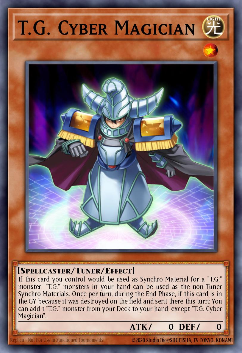 T.G. Cyber Magician Yu-Gi-Oh card