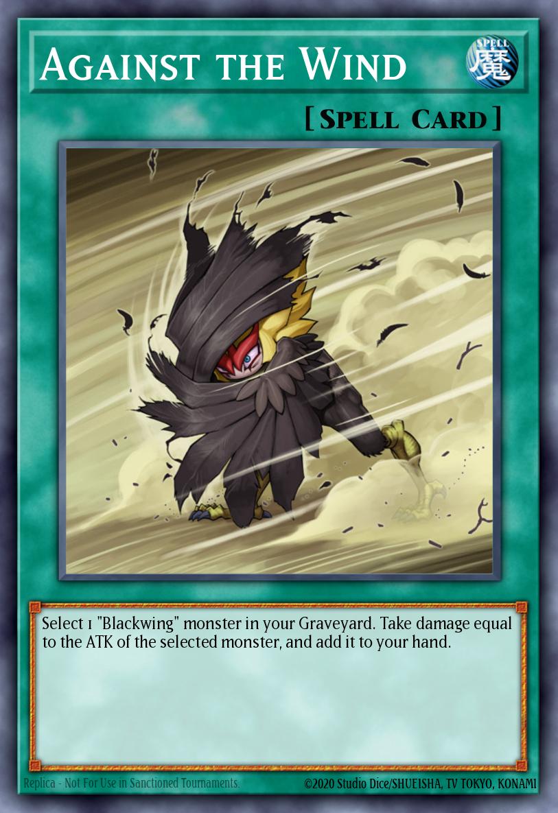 Against the Wind Yu-Gi-Oh card