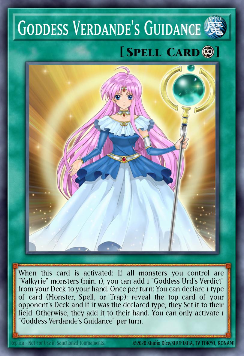 Goddess Verdande's Guidance Yu-Gi-Oh card