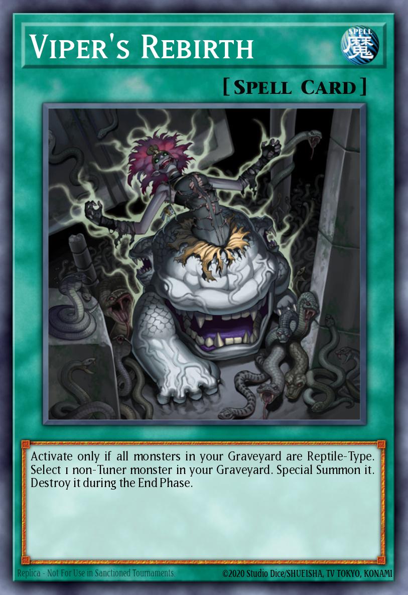Viper's Rebirth Yu-Gi-Oh card