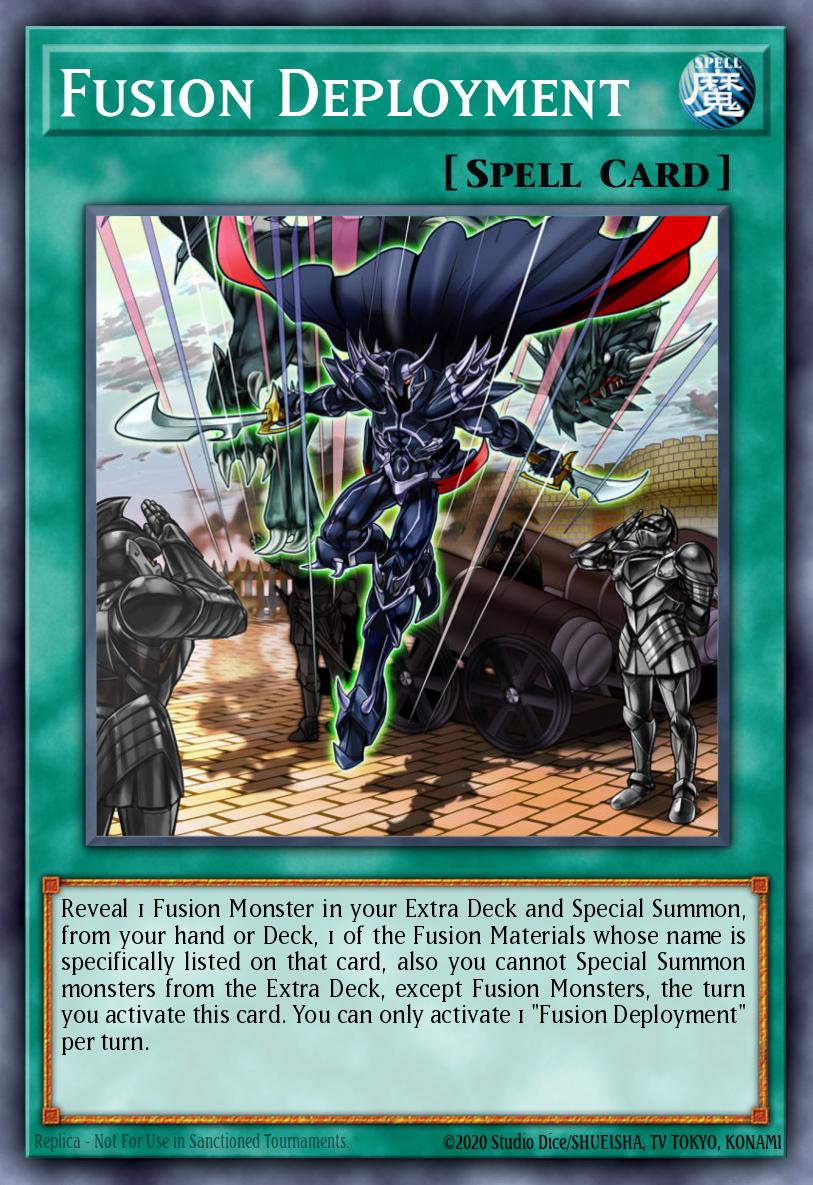 Fusion Deployment Yu-Gi-Oh card